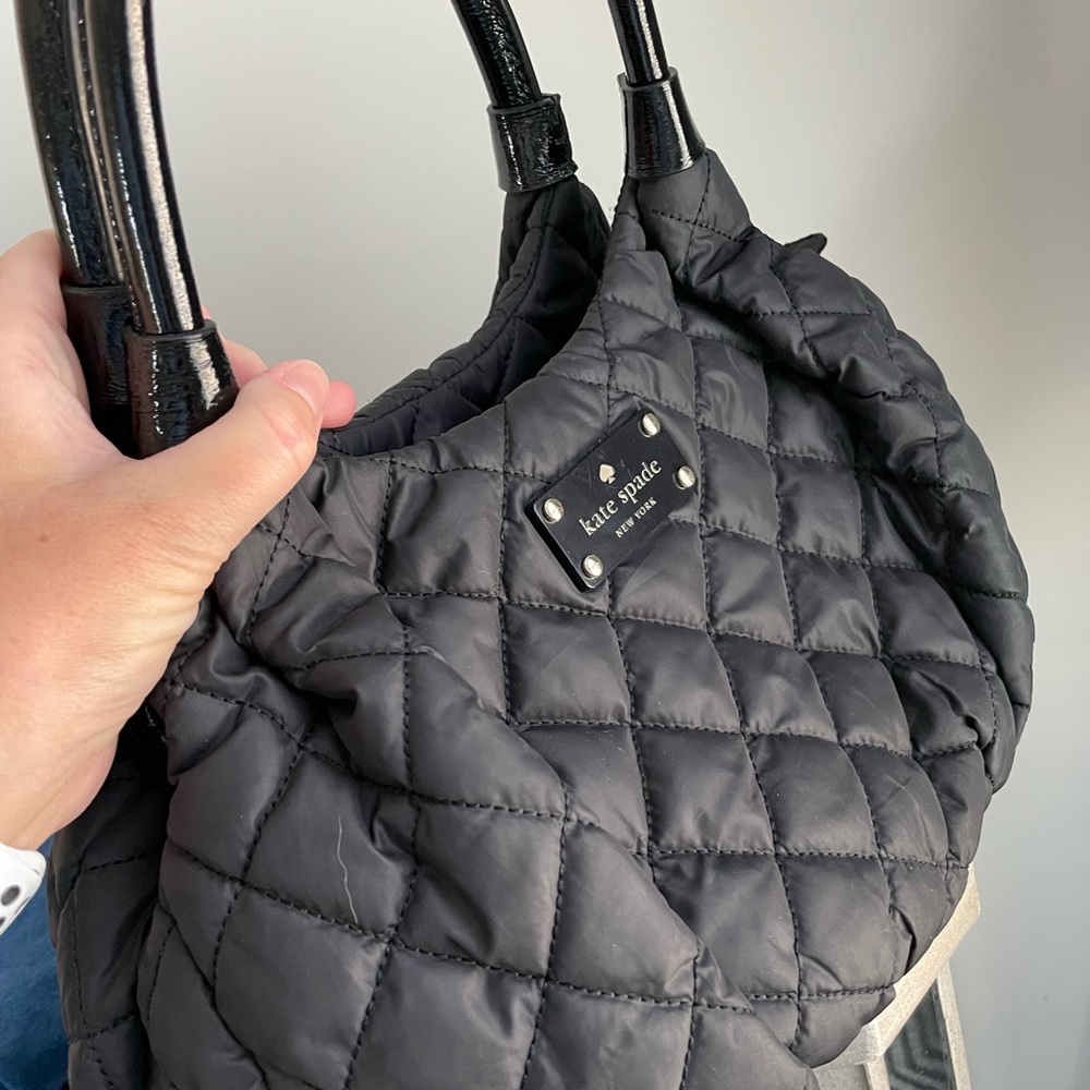 Kate Spade Quilted Black Shoulder Bag